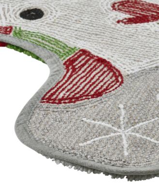 Snowman Holiday Bath Rug Set, 2 Count