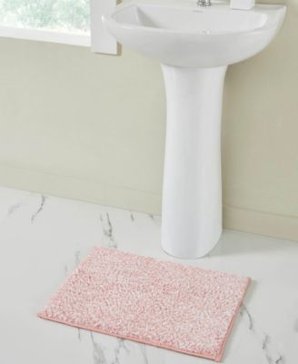 Heathered Memory Foam Bath Rug, 17" x 24"