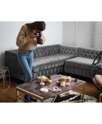 Duo Board - 30x40" Double Sided Surface Board, Vintage Oak/Ink Hardwood