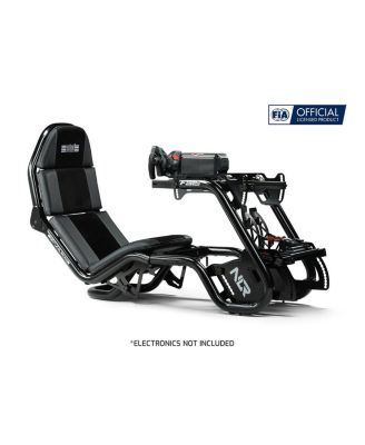 F-GT Pro Formula and GT Racing Simulator Cockpit, Black Edition