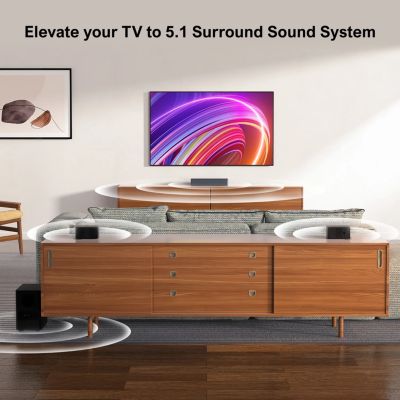 Poseidon M3T 5.1 Surround Sound Bar, with Wireless Subwoofer and Rear Speakers, 350W