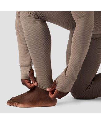 Men's Pines Microgrid Ultra-Lt Baselayer Bottom Lightweight Long Underwear Bottoms