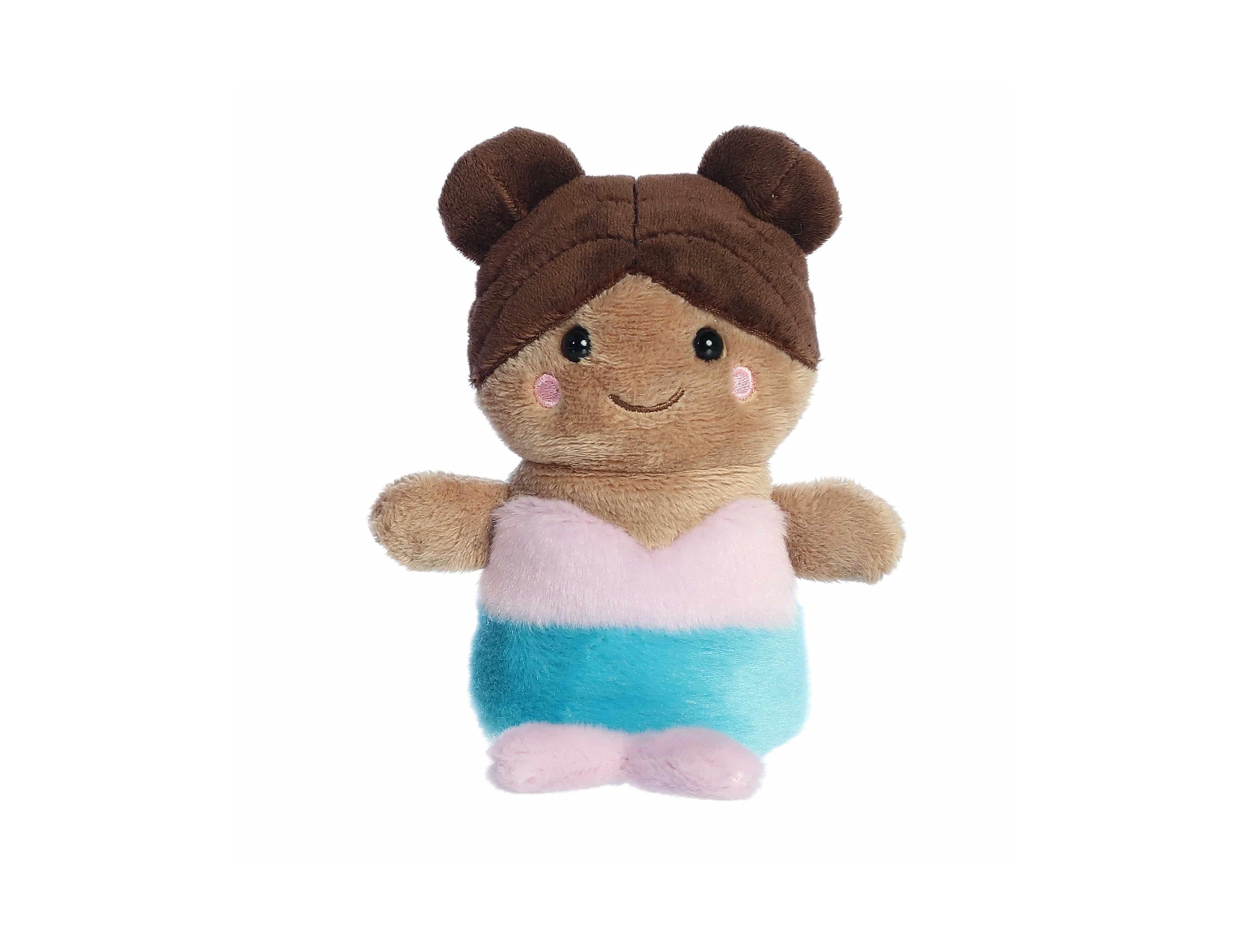 Aurora Mini Oceana Mermaid Palm Pals Adorable Plush Toy Multicolor 5"