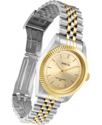 Women's 29405 Specialty  Quartz 3 Hand Champagne Dial Watch