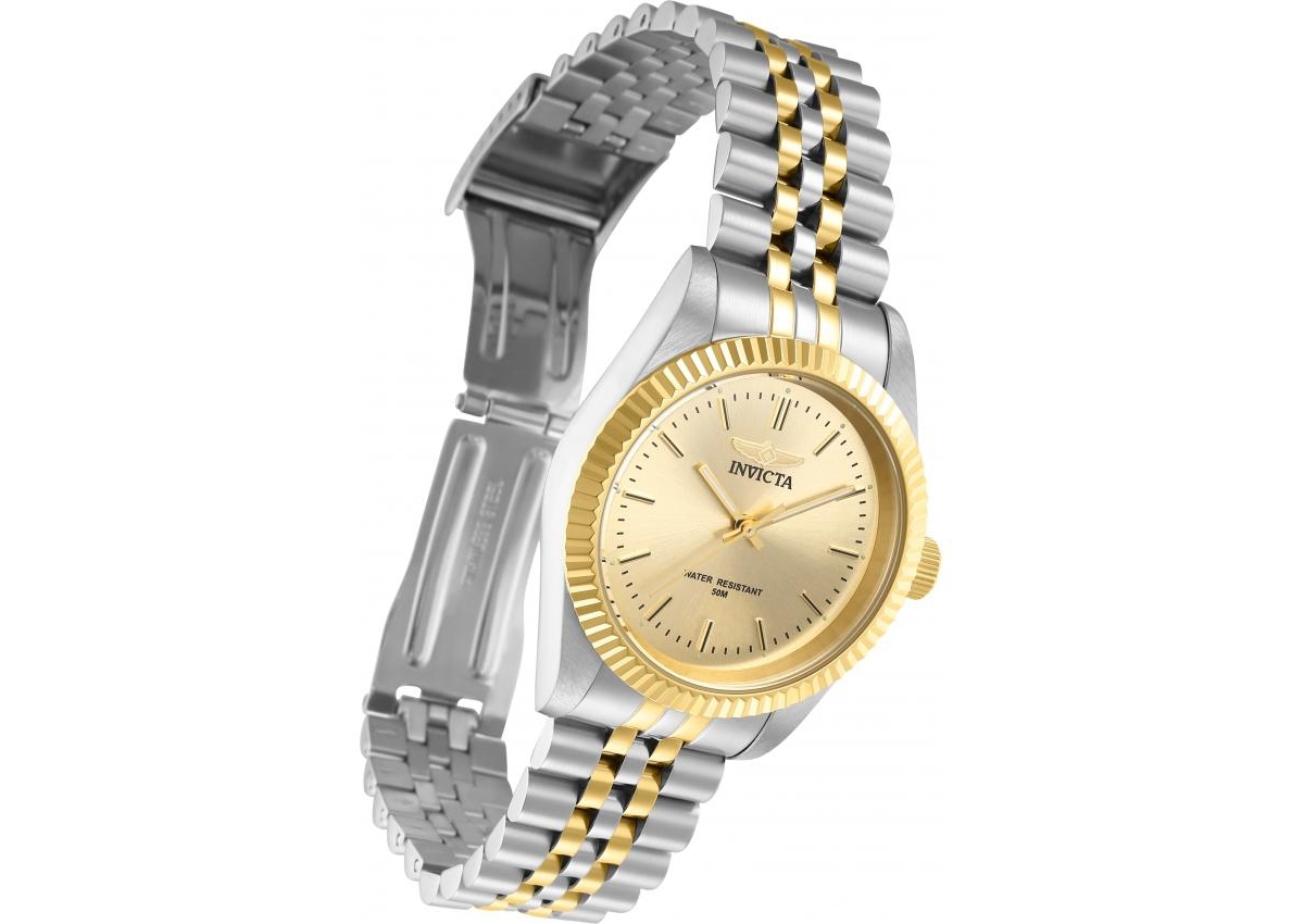 Invicta Women's 29405 Specialty Quartz 3 Hand Champagne Dial Watch