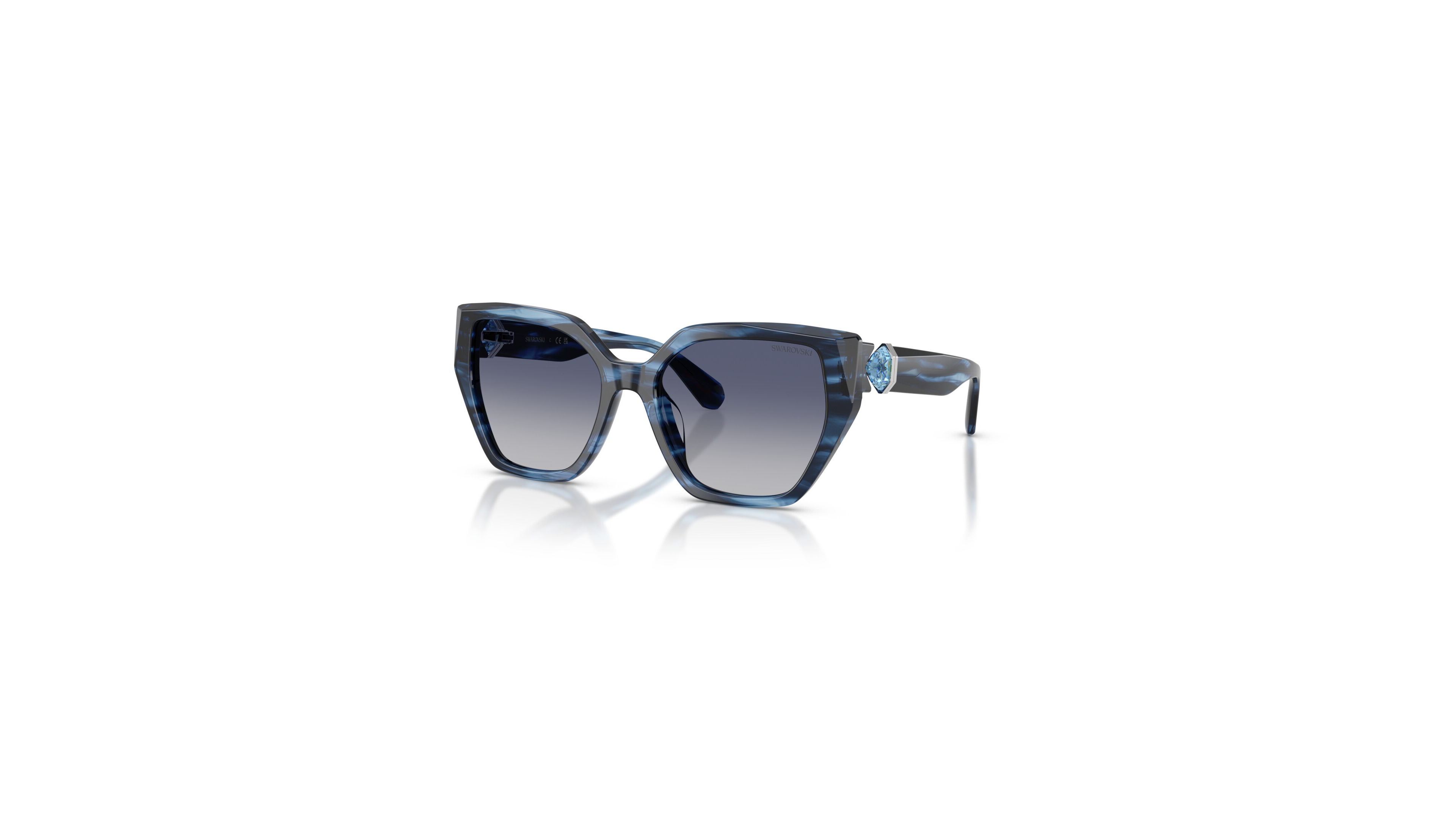 Swarovski Women's Geometric Sunglasses, SK6044U