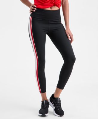 Women's Side-Stripe Compression Leggings, Macy's Exclusive