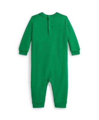 Baby Boys' Bear Print Long-Sleeve Coverall