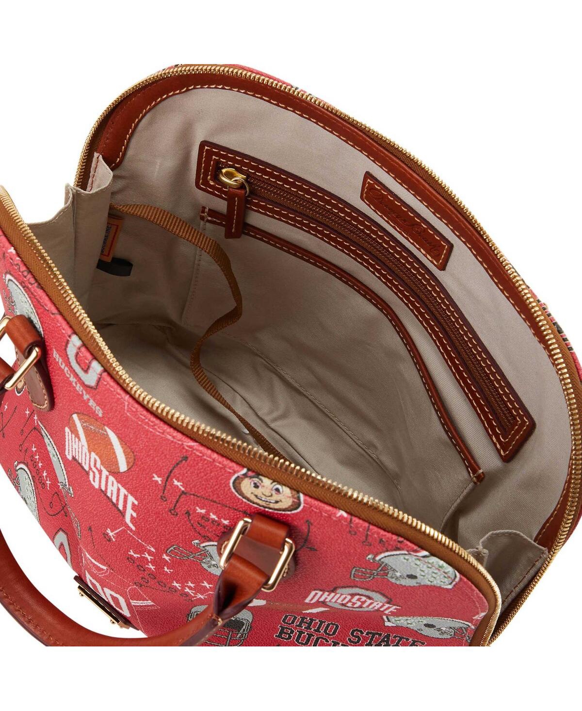 Dooney & Bourke Ohio State Buckeyes Game Day Zip Zip Satchel In Multi
