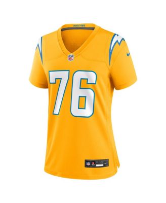 Women's Joe Alt Gold Los Angeles Chargers Alternate Charger Power Game Jersey