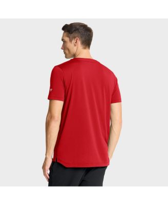 Men's Red Detroit Red Wings Authentic Pro Centennial Rink Tech T-Shirt