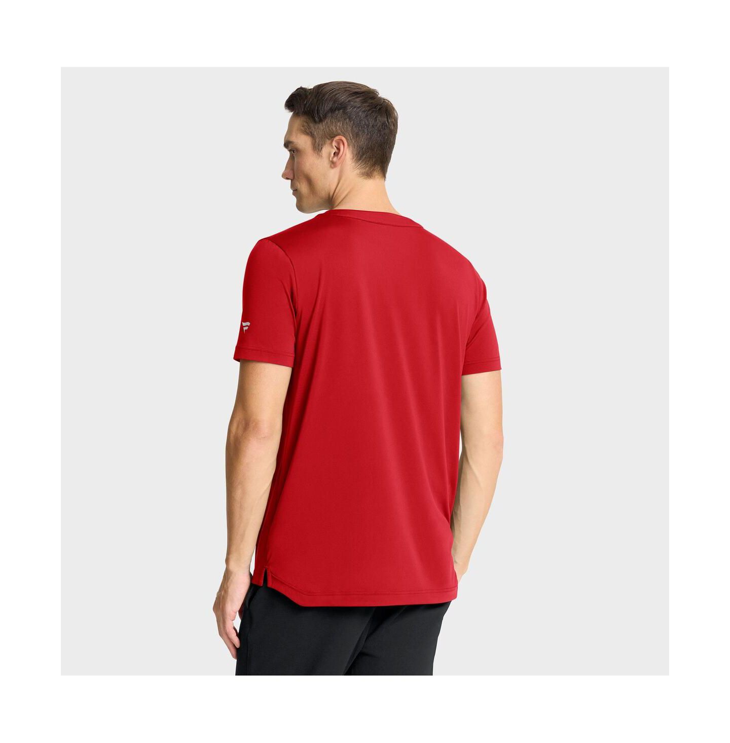 Мужская футболка Fanatics Red Detroit Red Wings Authentic Pro Centennial Rink Tech — фото 2