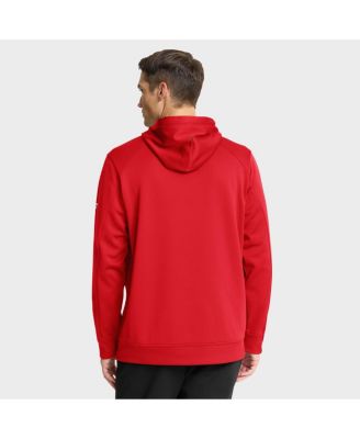 Men's Red Chicago Blackhawks Authentic Centennial Pro Rink Hoodie