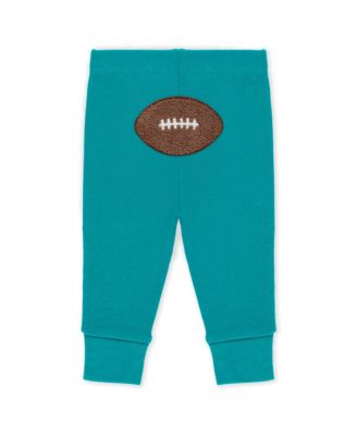 Baby Boys and Girls Newborn 3-Piece Miami Dolphins Turn Me Around Bodysuits and Pant Set