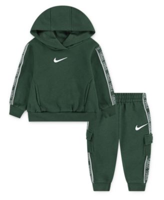 Nike - Baby Boys 2-Piece Taping Detail Hoodie and Jogger Pants Set