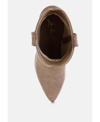 Womens Nigel Cut Out Detail Cowboy Boots