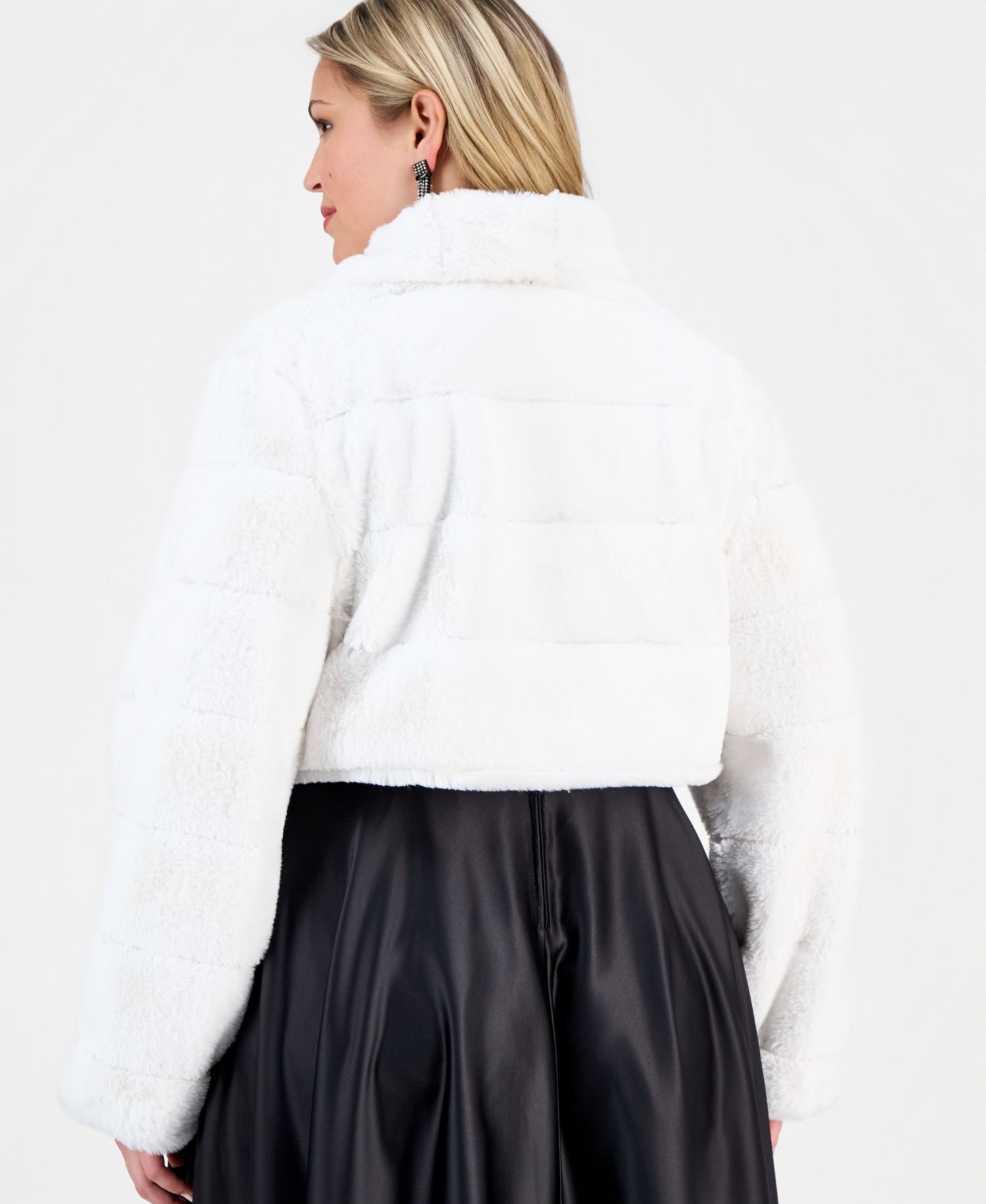 BCX Trendy Plus Size Fleece Jacket