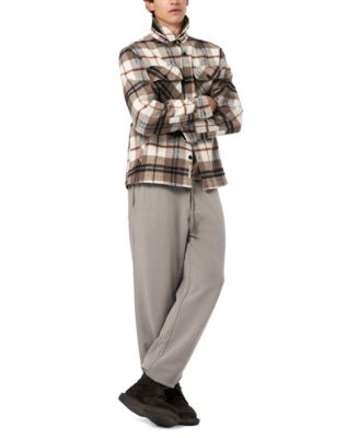 Men's Jace Plaid Button front Shacket