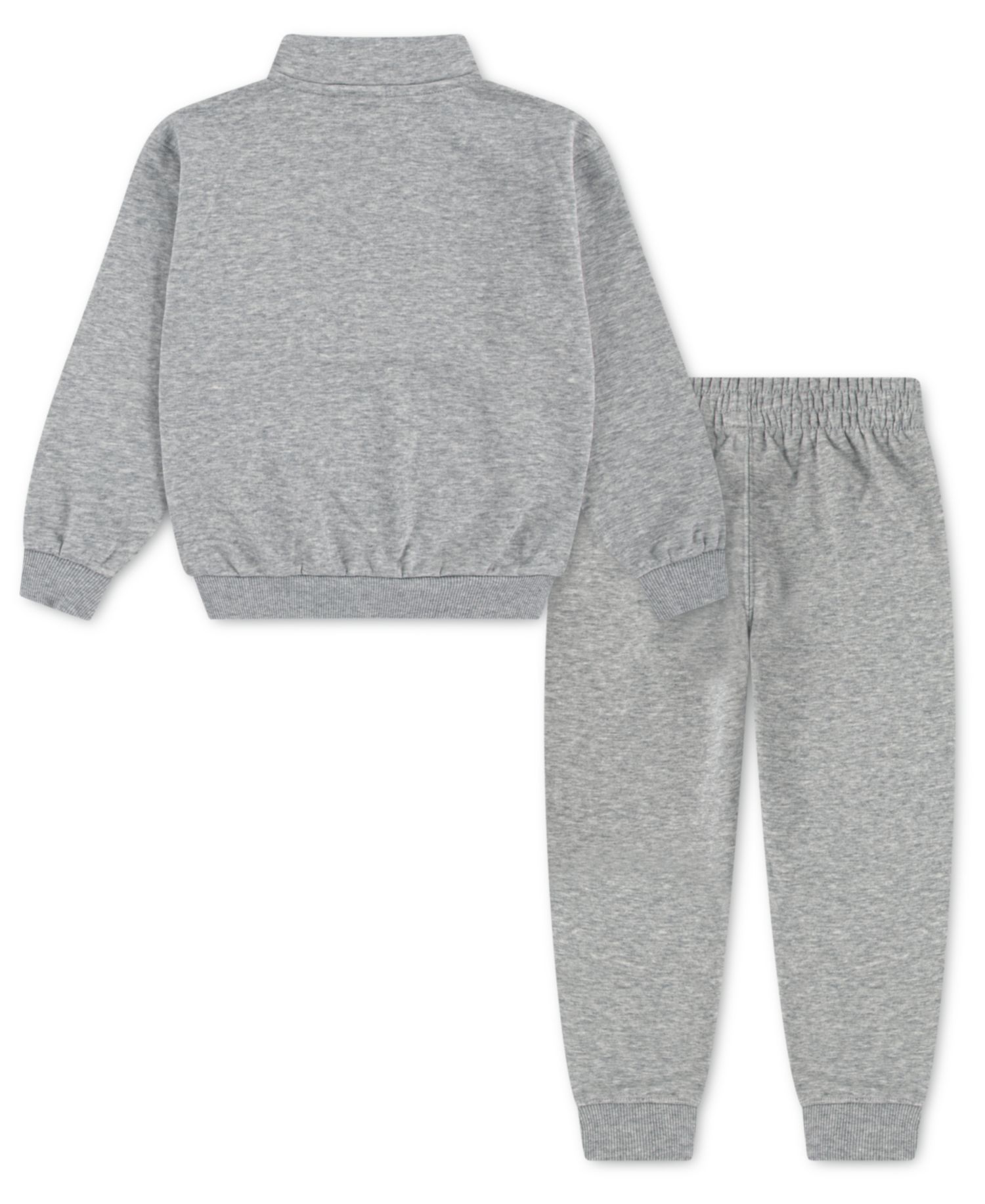 Boys' 2T-7 Logo Detail Sweatshirt and Pants, 2-Piece Set