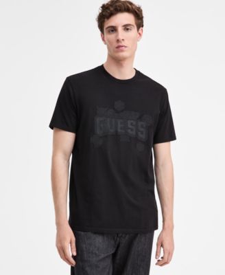 GUESS - Men's Peony Stitch Short Sleeve Graphic T-Shirt