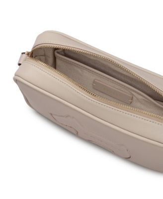 Hadley Lane Applique Dog Small Zip-Top Crossbody Bag