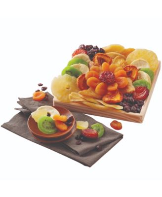 Holiday Dried Fruit Tray Gift, 1 Pound 8 Ounces