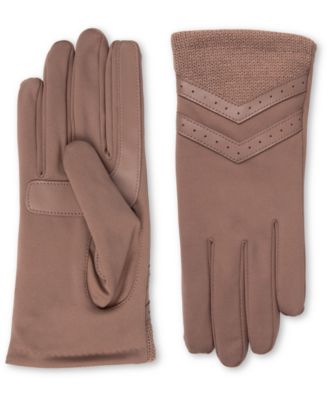 Women's Rib-Knit Fleece-Lined Gloves