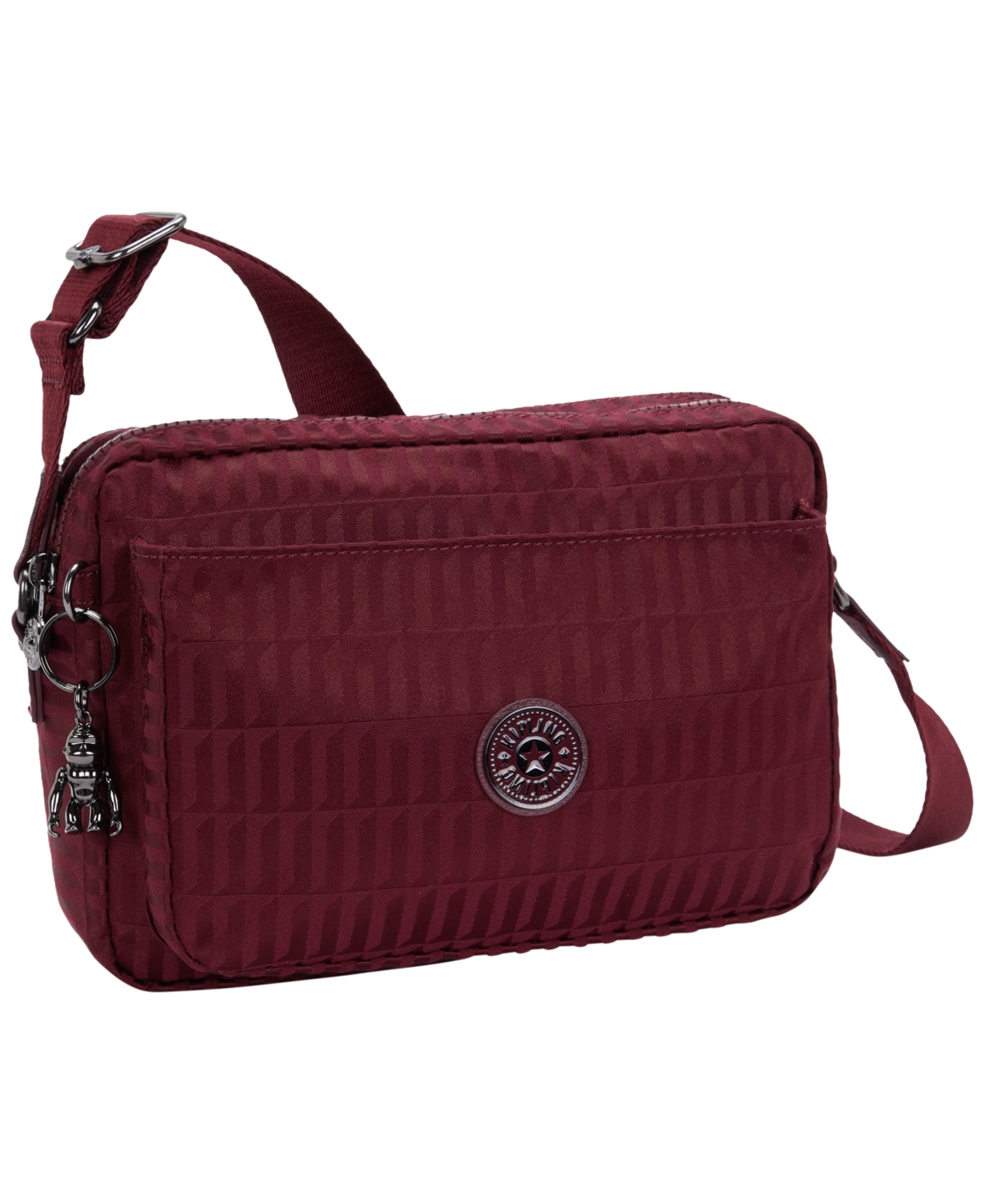 Kipling Abanu Multi Crossbody Bag In Burgundy