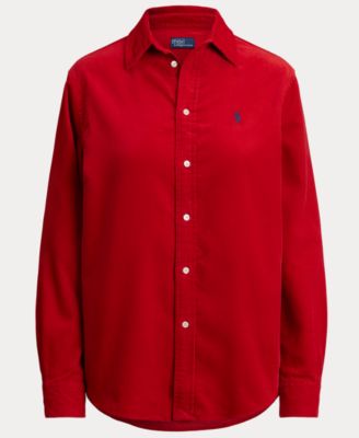 Women's Classic-Fit Cotton Corduroy Shirt