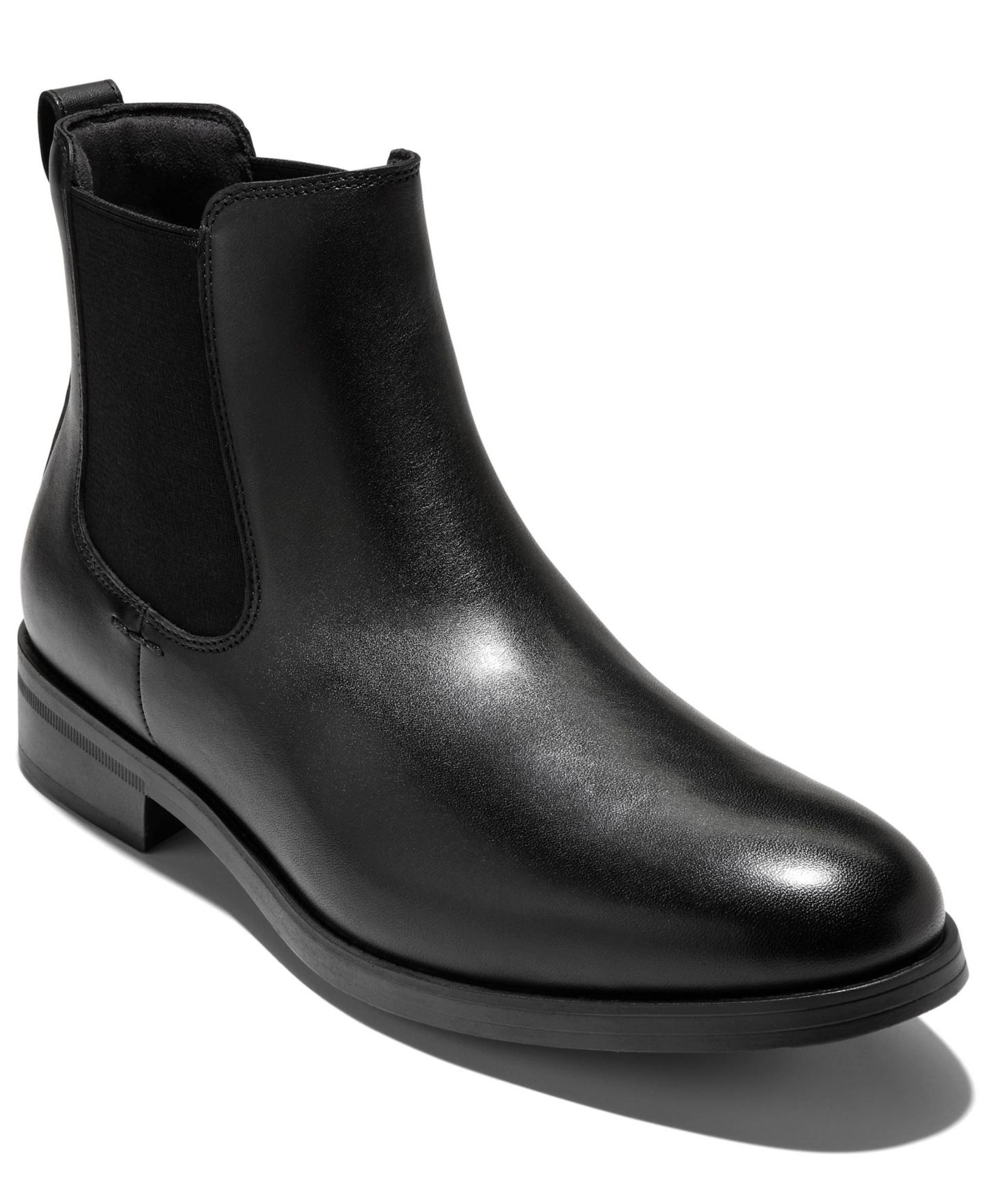 Мужские ботинки Cole Haan Newmark Grand Flexcraft™ Chelsea, цвет: Чёрный — фото 1