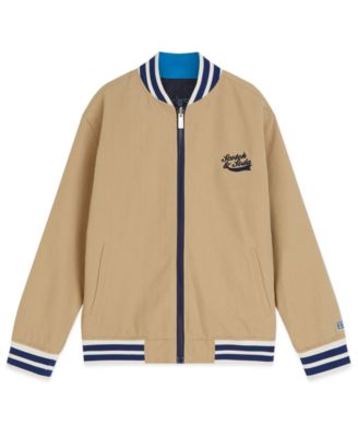 SCOTCH & SODA - Boys Toddler 4T-7T Reversible Bomber Jacket
