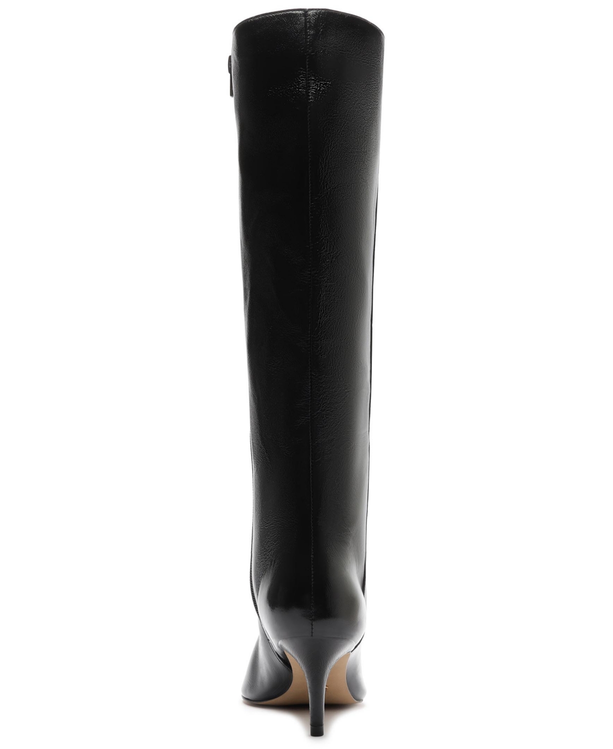 Arezzo Sasha Pointed Toe Knee High Boot In Black