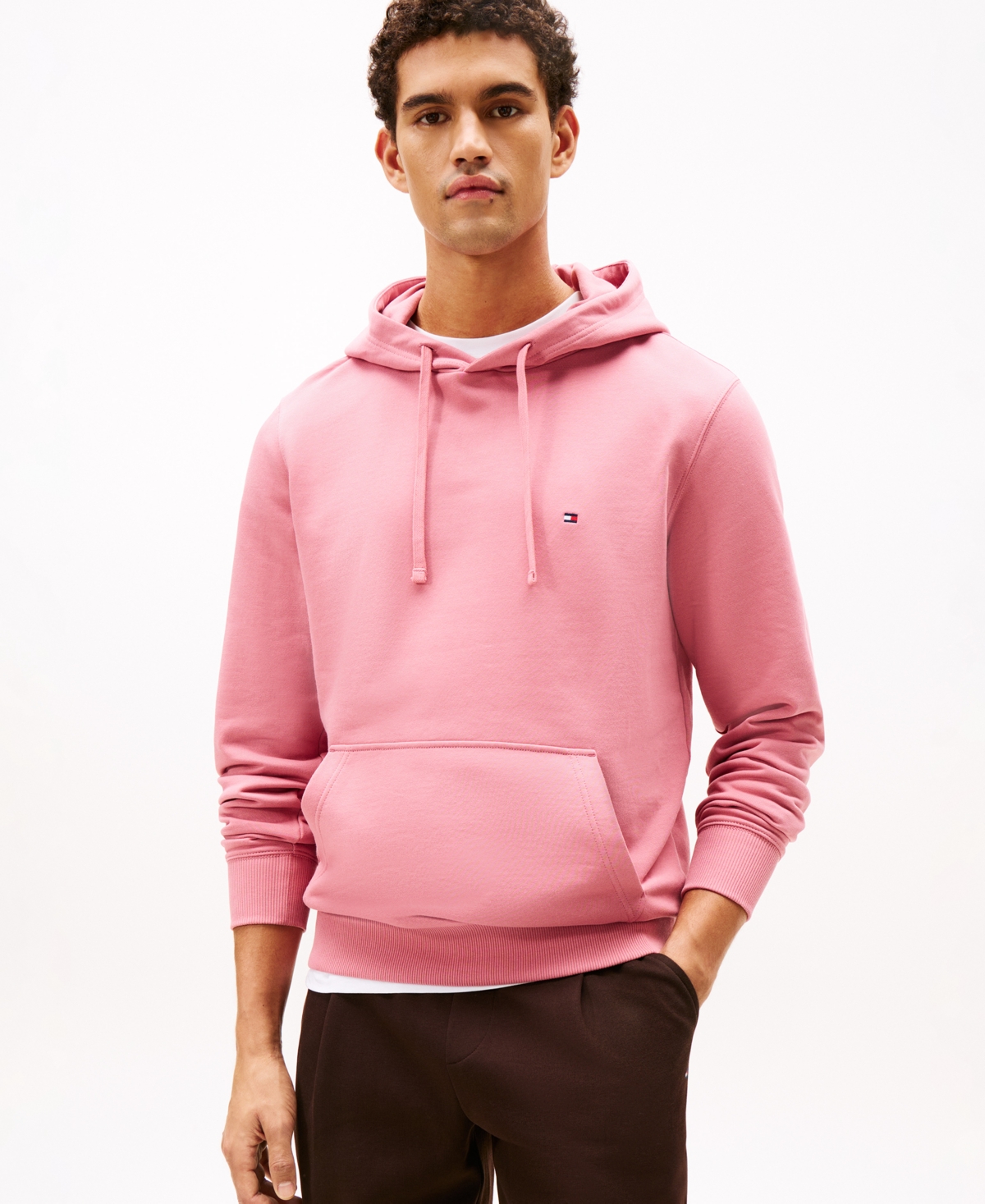 Tommy Hilfiger Men's Regular-Fit Essential Terry Hoodie