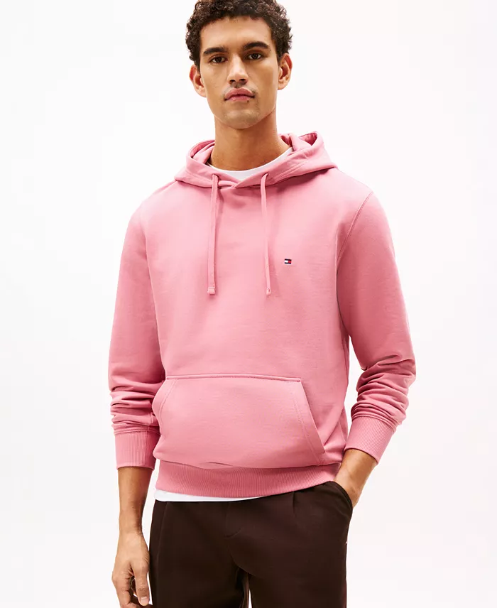 Men's Regular-Fit Essential Terry Hoodie