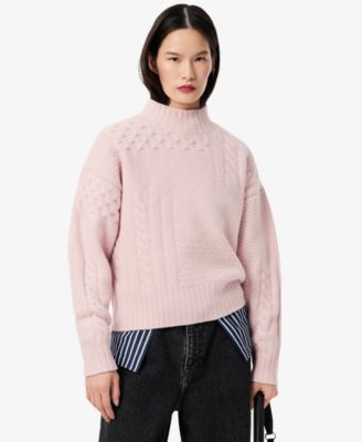Women's Mock Neck Knit Sweater