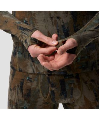 Men's Cedars RWS Merino Lt-Wt Baselayer Crew Top Lightweight Long Underwear Tops