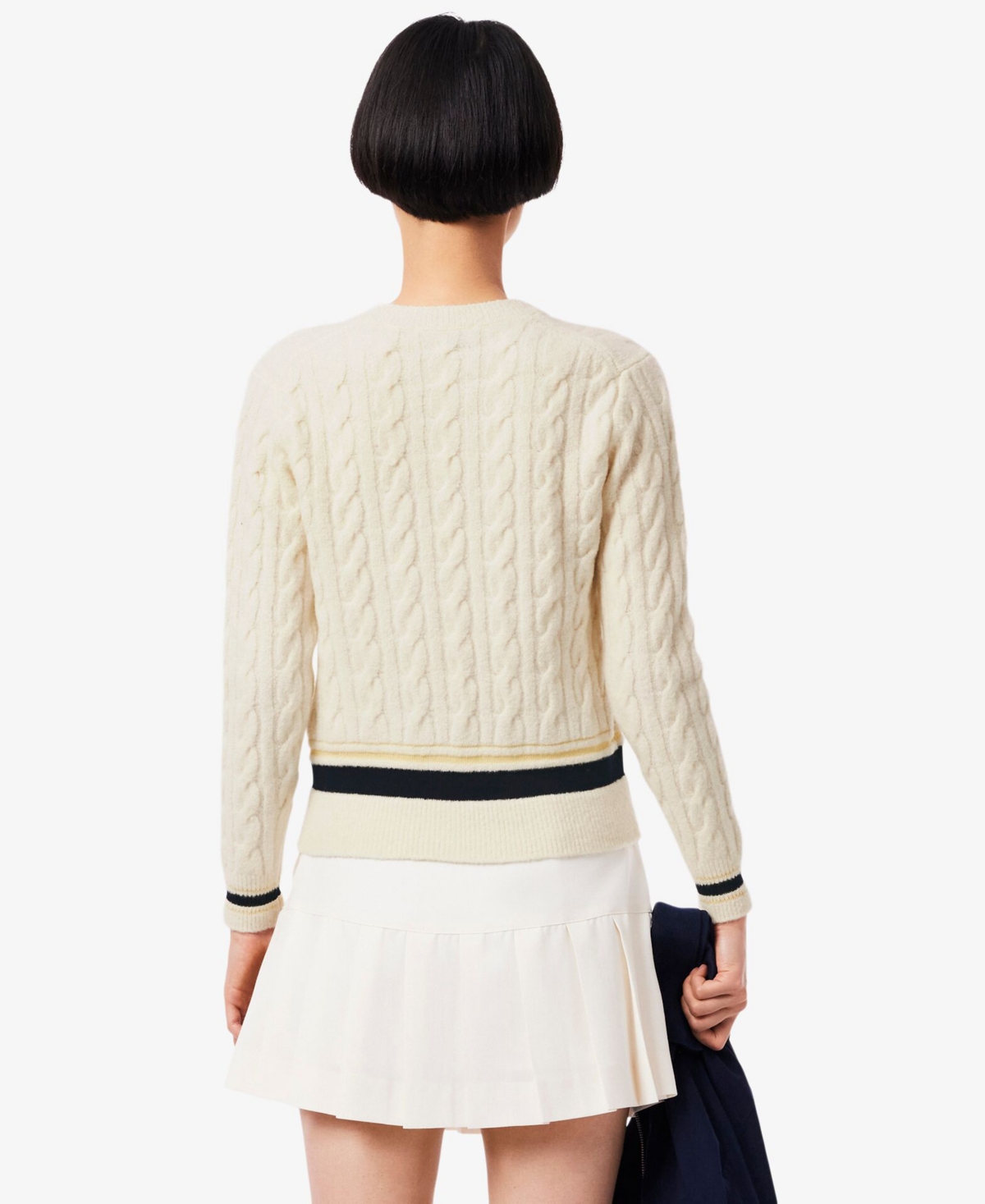 Lacoste Usa Women's Crewneck Tennis Sweater