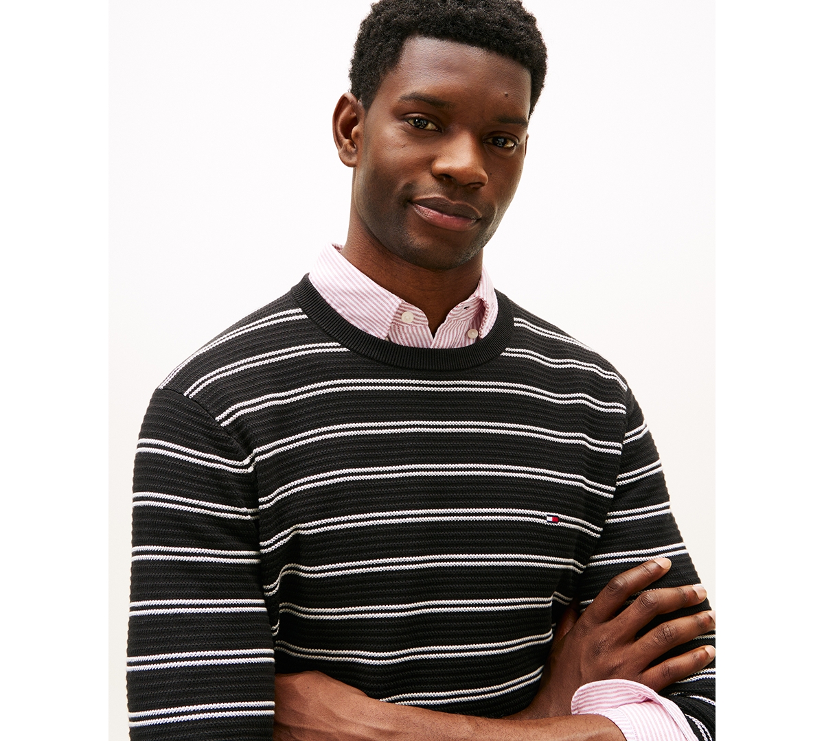 Tommy Hilfiger Men's Crewneck Seasonal Sweater