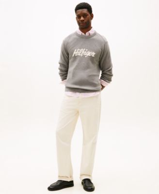 Men's Crewneck Seasonal Graphic Sweater