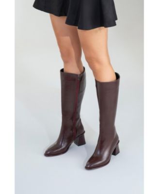 Paradis Block Heel Knee High Boot (Women