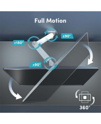 Monitor Wall Mount Single Monitor Arm Adjustable Premium Aluminum