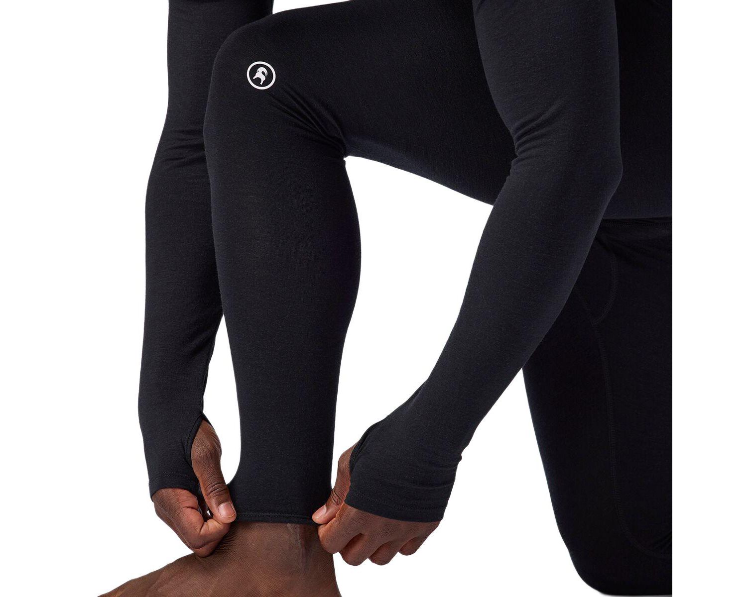 Men's Cedars RWS Merino Lt-Wt Baselayer Bottom Lightweight Long Underwear Bottoms