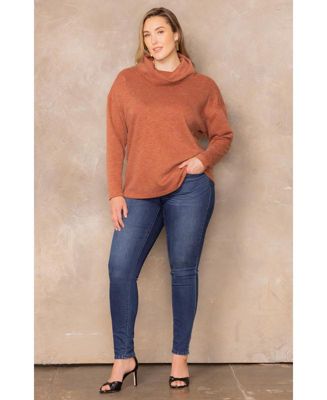 Plus Size Astrid Turtleneck Sweater