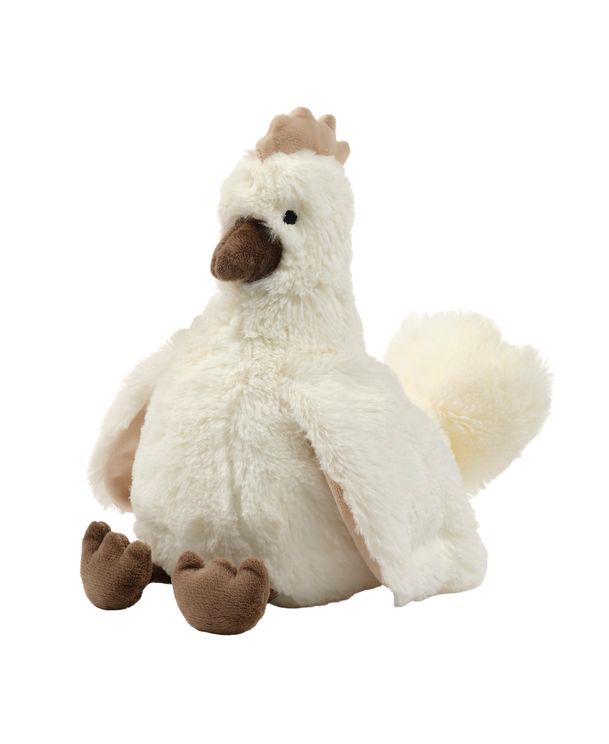 Bedtime Originals Farmyard Friends Plush Chicken Stuffed Animal Toy - Peep
