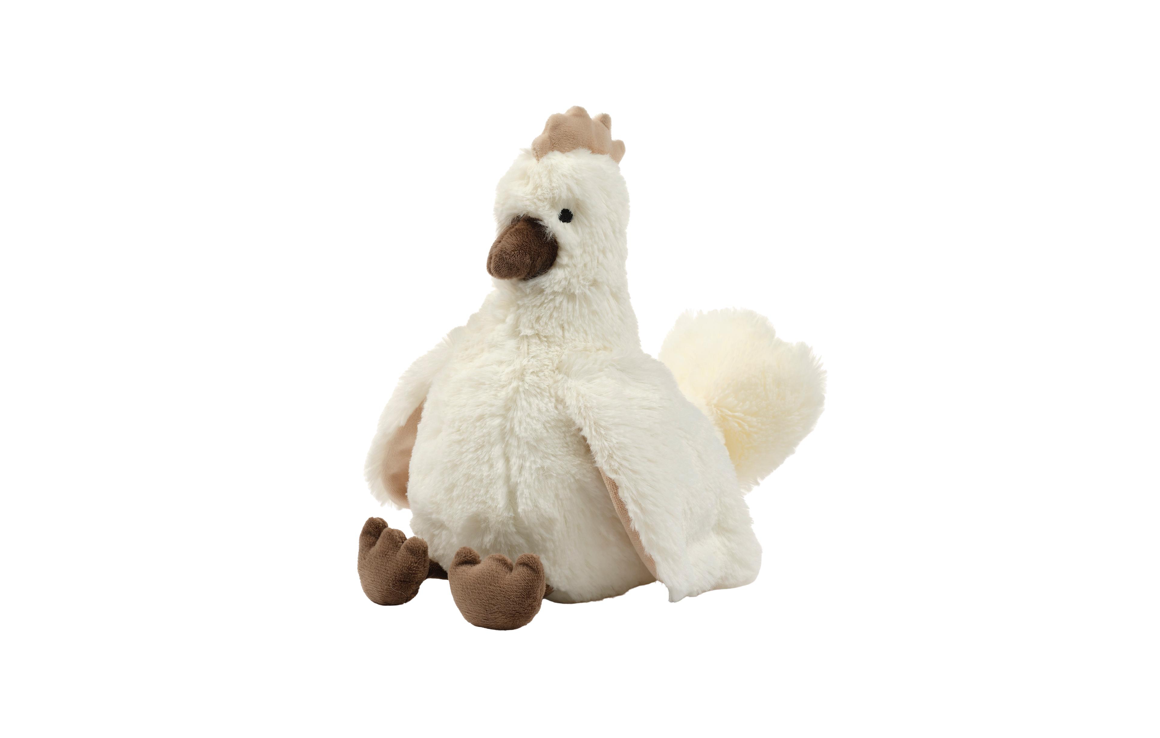 Bedtime Originals Farmyard Friends Plush Chicken Stuffed Animal Toy - Peep