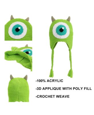 Men's Mike Wazowski Face With Fleece Horns Laplander