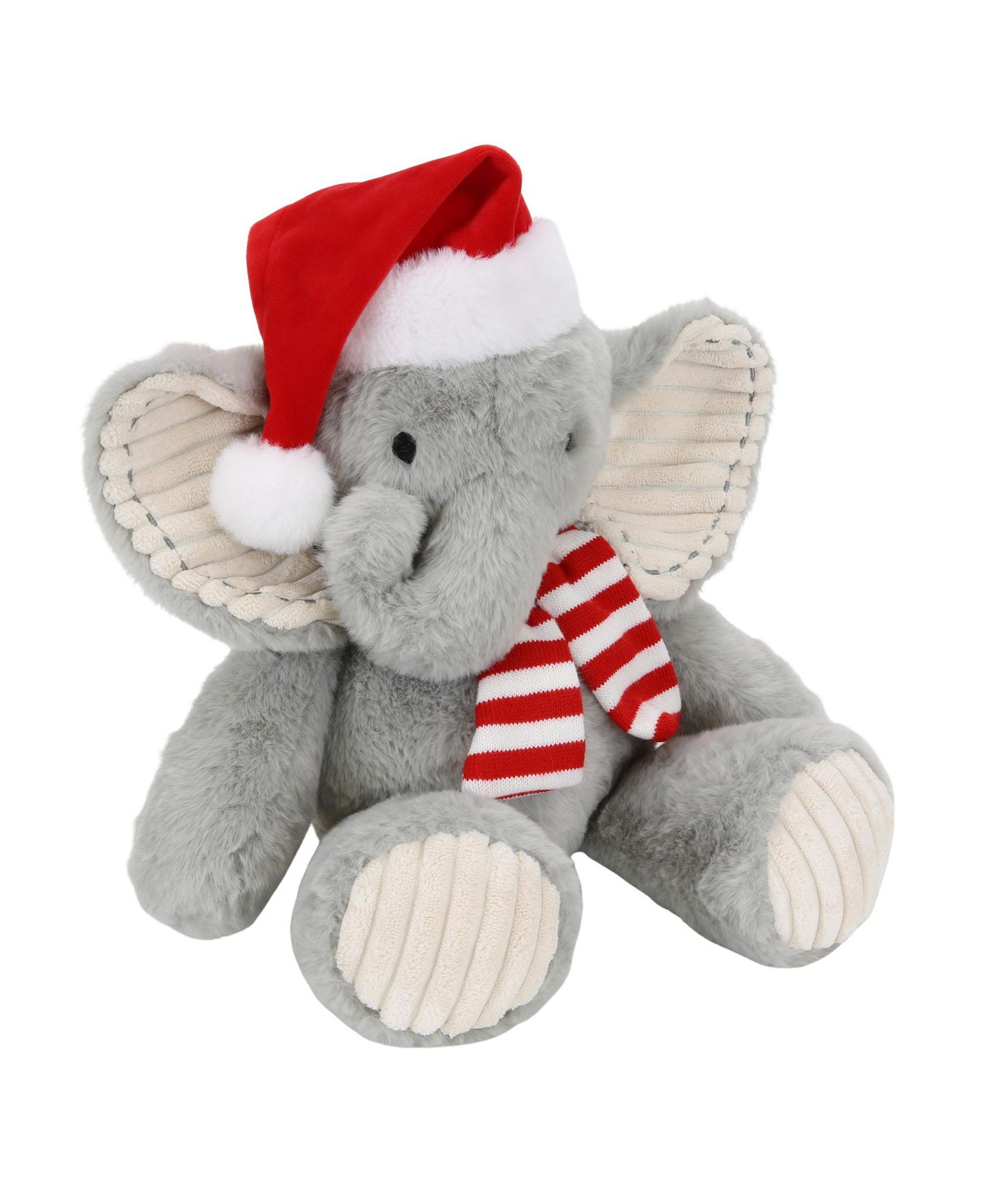 Детская мягкая игрушка Lambs & Ivy Holiday Jett 13" Plush, цвет: Серый — фото 2