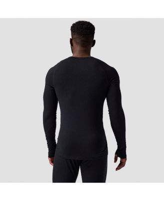 Men's Cedars RWS Merino Lt-Wt Baselayer Crew Top Lightweight Long Underwear Tops