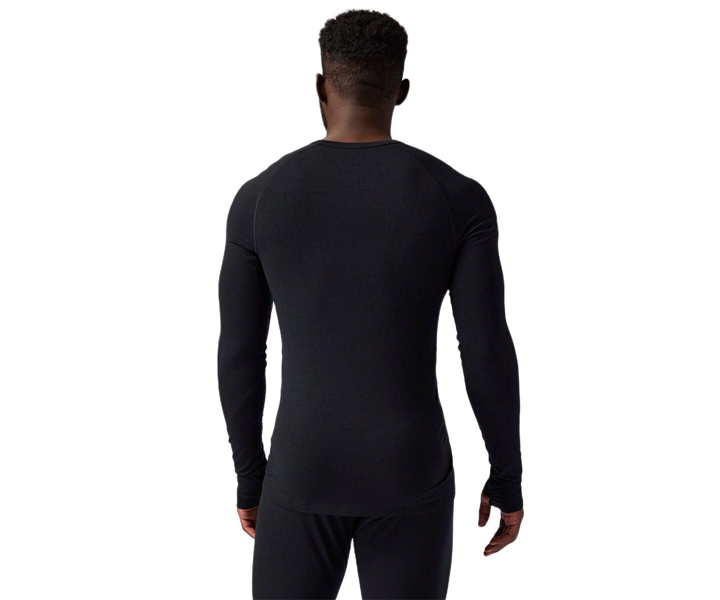 Топы Baselayer для мужчин, шерсть мериноса — Backcountry, цвет: Чёрный — фото 2