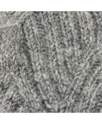 Women s Artisan Hand-Knit Vienna Winter Wool Half Mitten